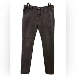 Forever 21 Womens Size 29 Charcoal Gray Stretch 5 Pkt Style Comfy Skinny Jeans